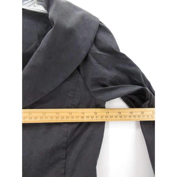 Noriko Maeda Blazer 40 Foxey Japan Silk Jacket Double Breasted Small - Picture 5 of 11